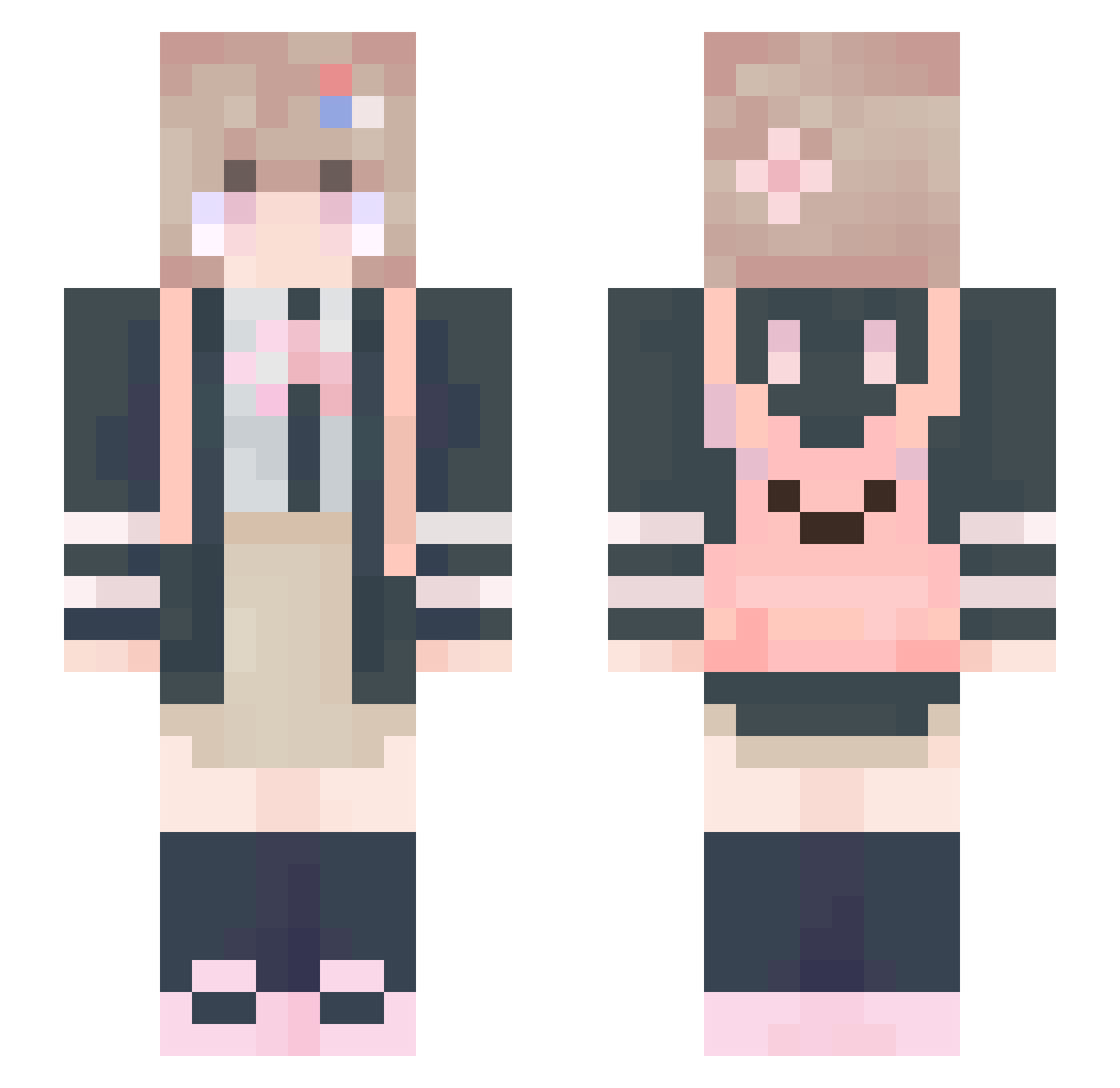 gary930816 Minecraft skin, front and back view