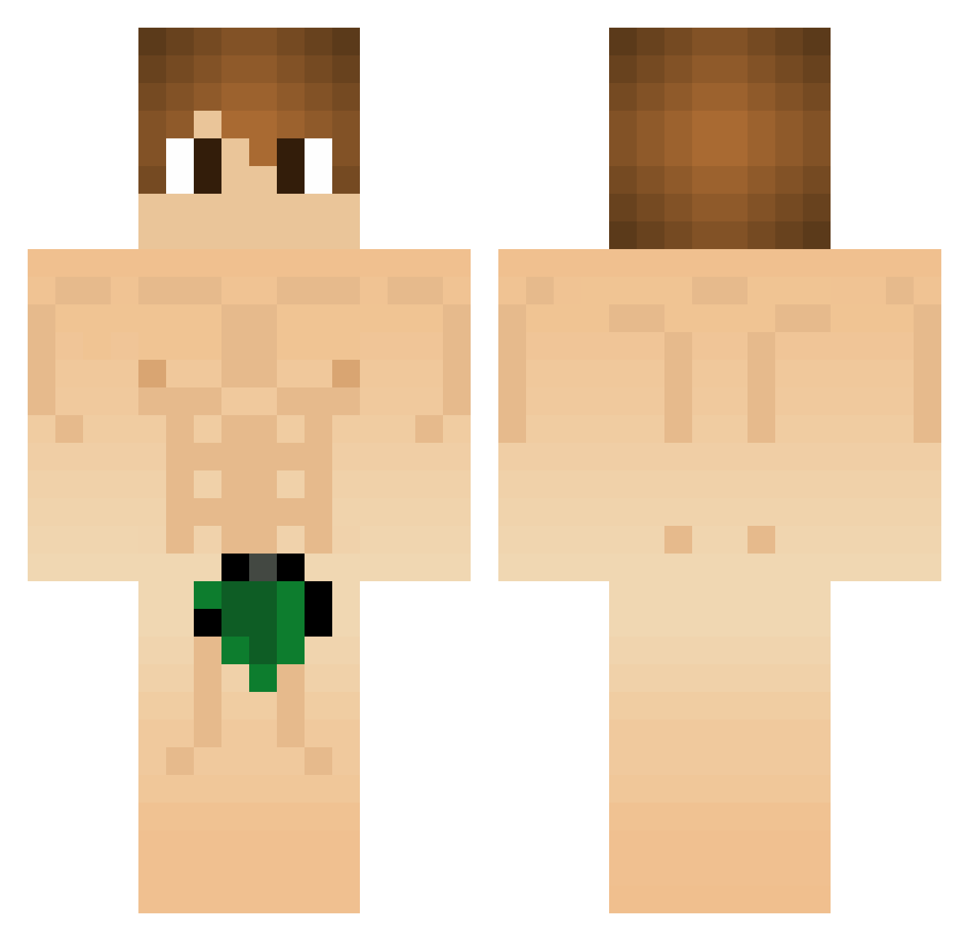 gzin15 Minecraft skin, front and back view