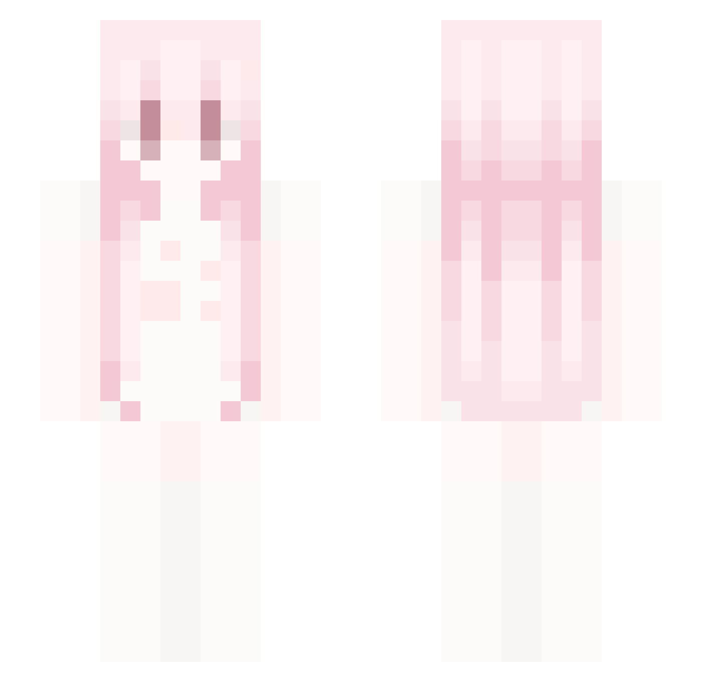 zeyp_ Minecraft skin, front and back view