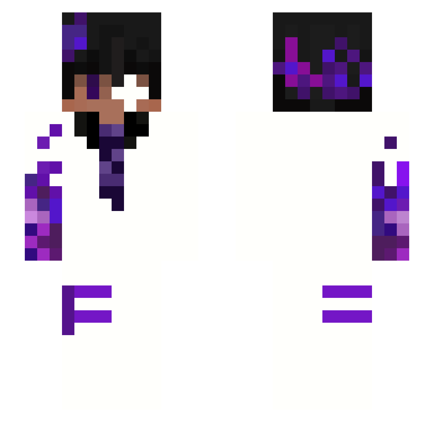 VoidOfCorruption - glowing eye Minecraft skin