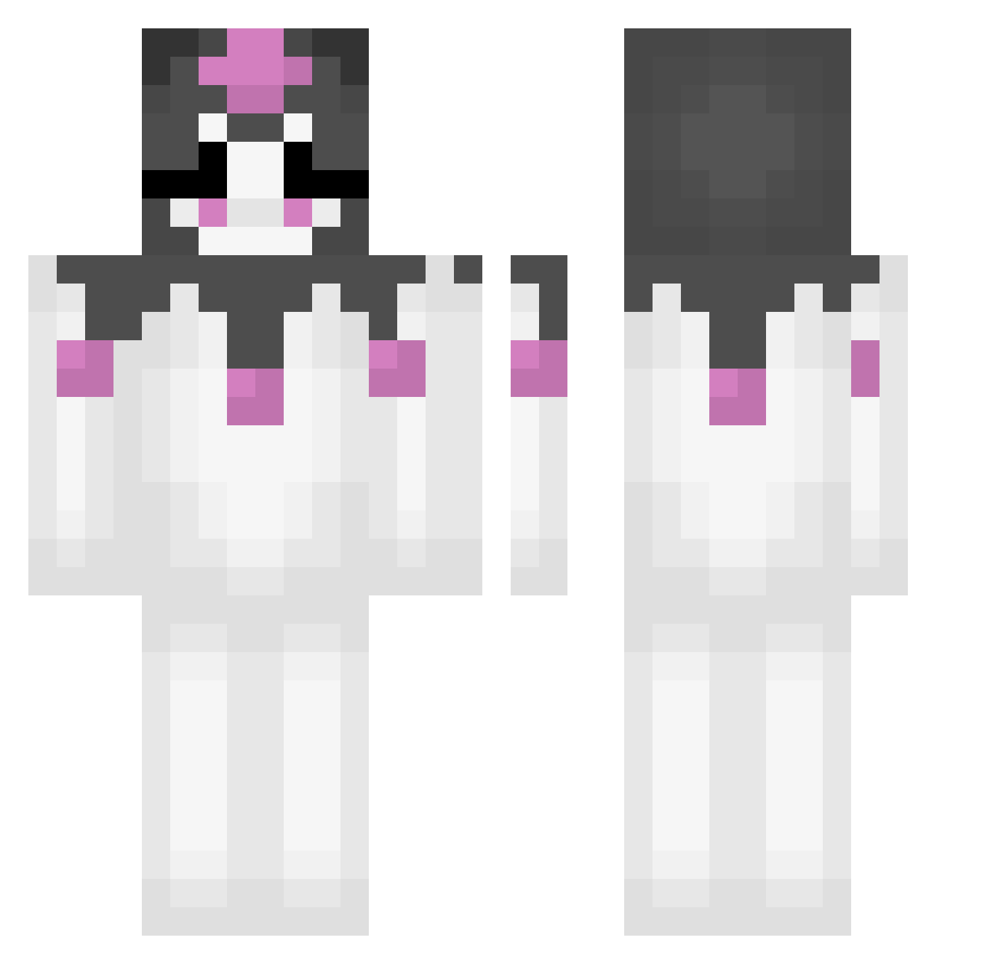 _justyaz_ Minecraft skin, front and back view