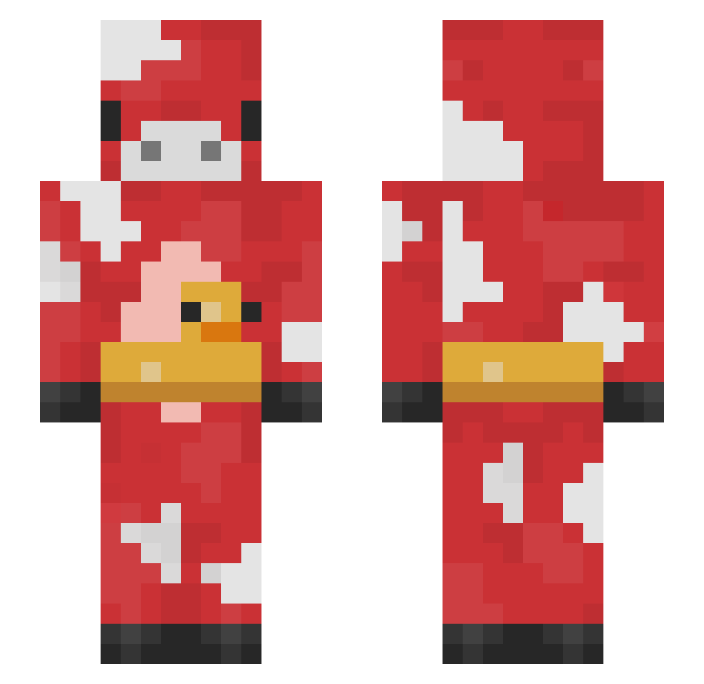 sniacy1 Minecraft skin, front and back view