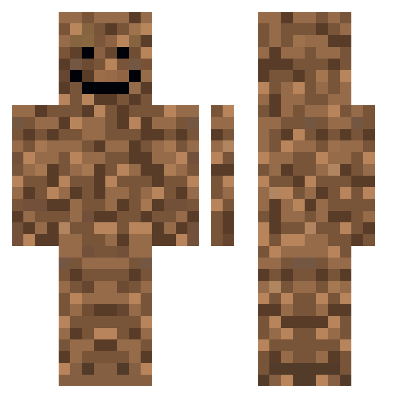 Treeeeeeeeeeeee - dirt Minecraft skin