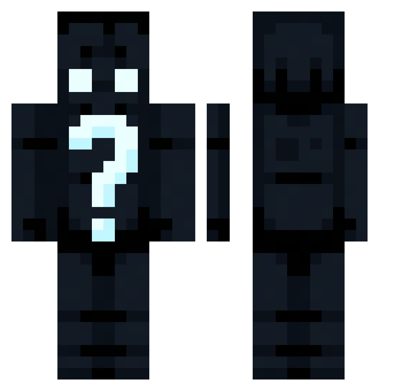 timat5 Minecraft skin, front and back view