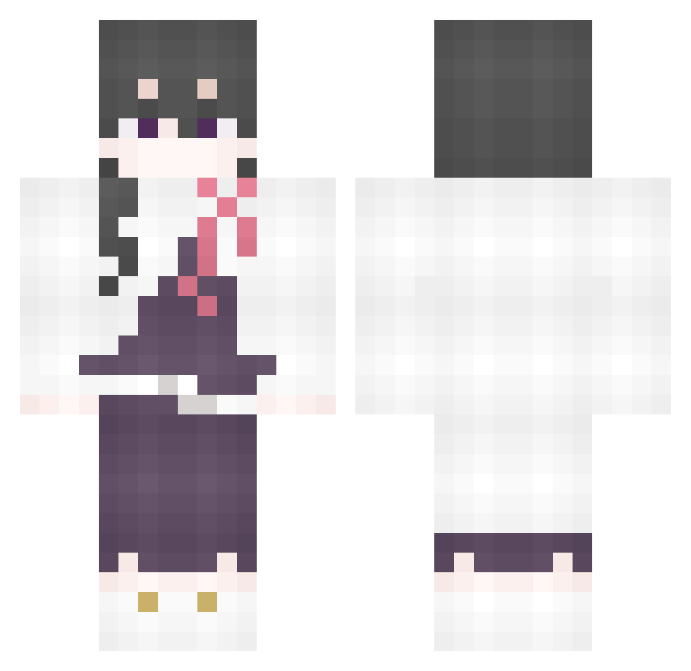 bcy082624 Minecraft skin, front and back view