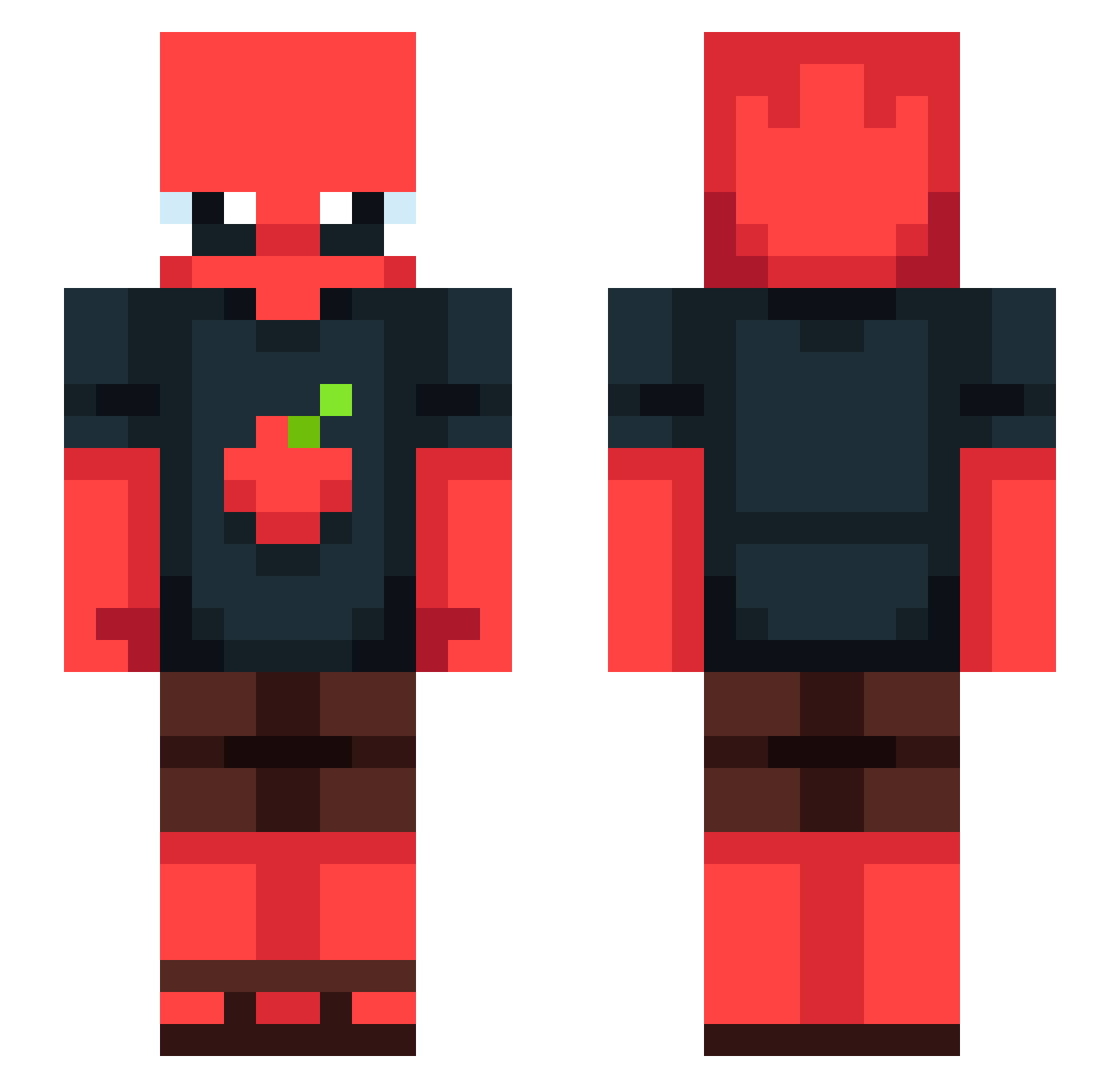m1n_hhhh Minecraft skin, front and back view