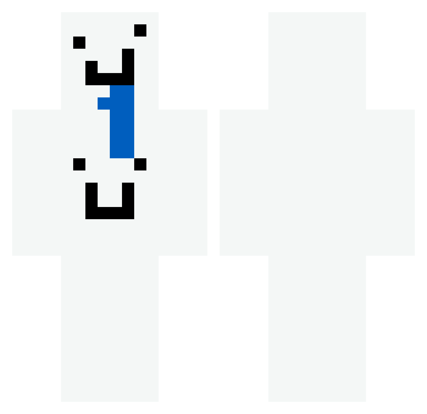 kyj1122 Minecraft skin, front and back view