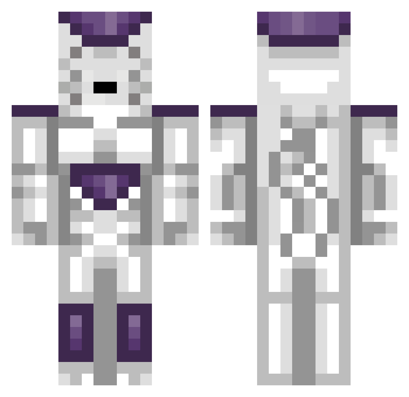 OK4Y_ Minecraft skin, front and back view