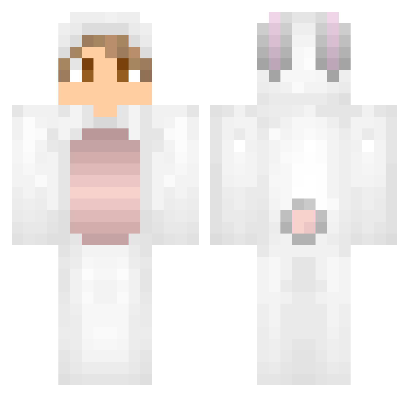 demonking900 Minecraft skin, front and back view
