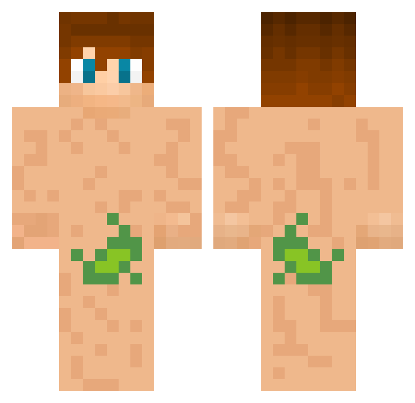 jorgezinnn Minecraft skin, front and back view