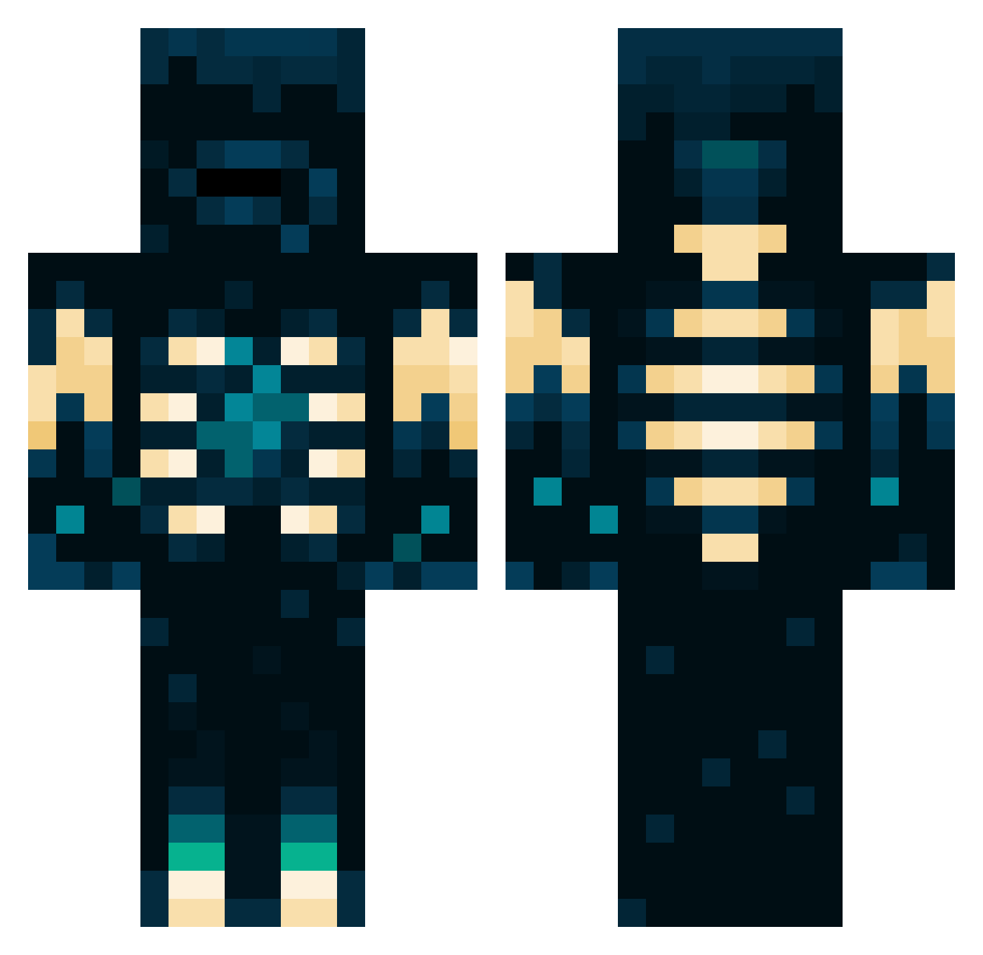 Labz12_45 Minecraft skin, front and back view