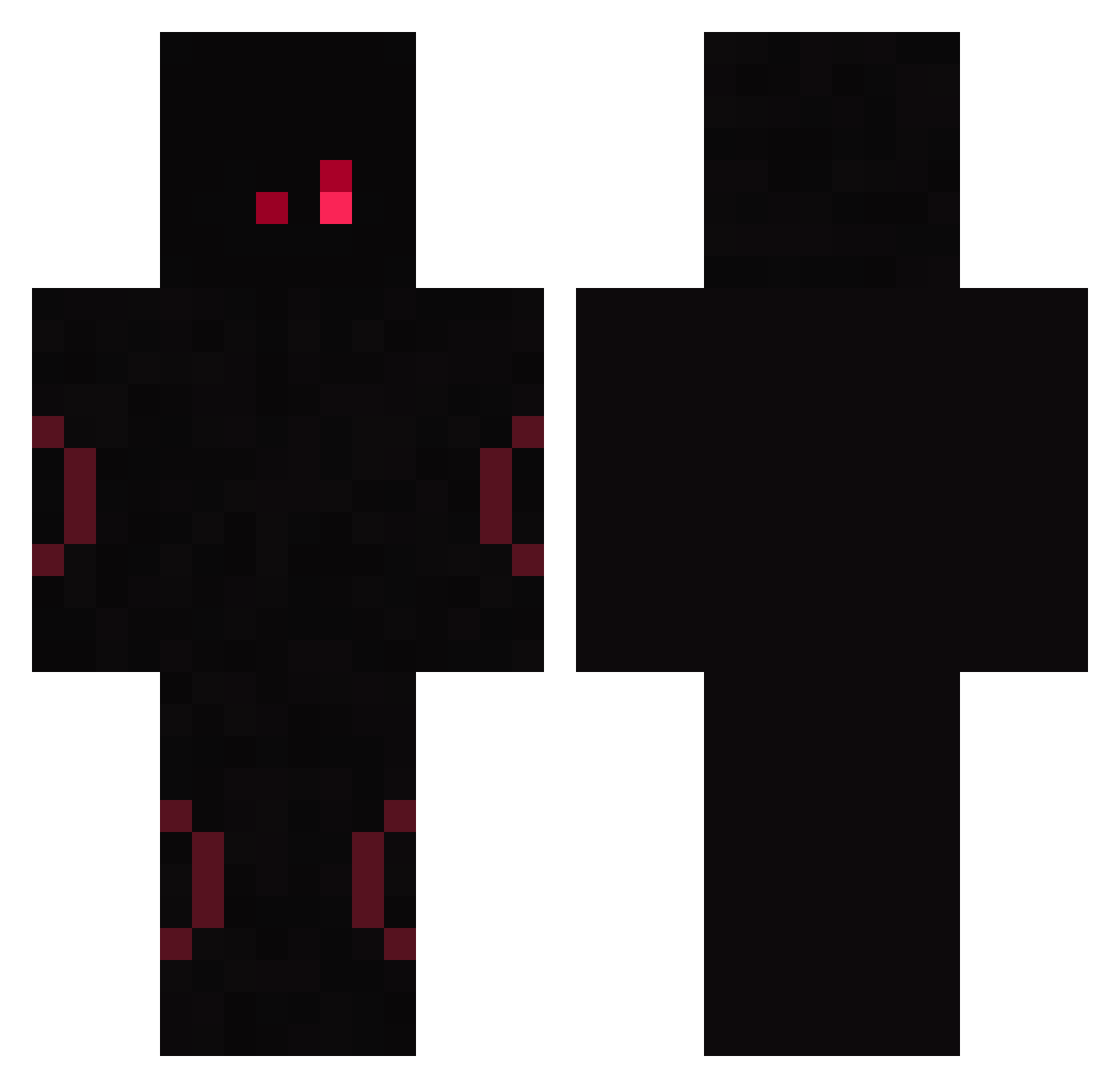 sigsauerp320 Minecraft skin, front and back view