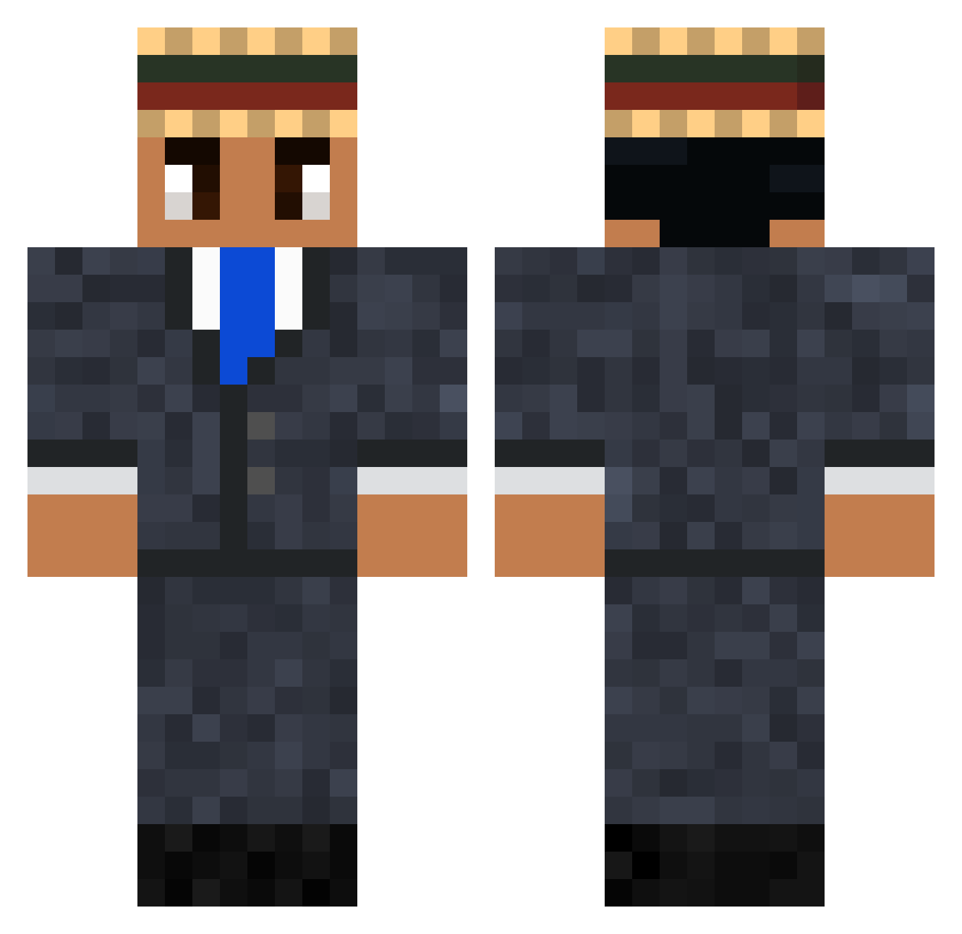 _Phantomz_ Minecraft skin, front and back view