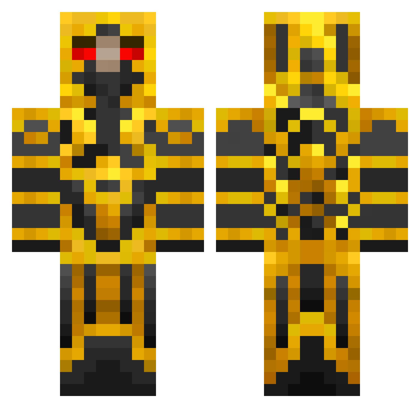 ThatGuyWasMe Minecraft skin, front and back view
