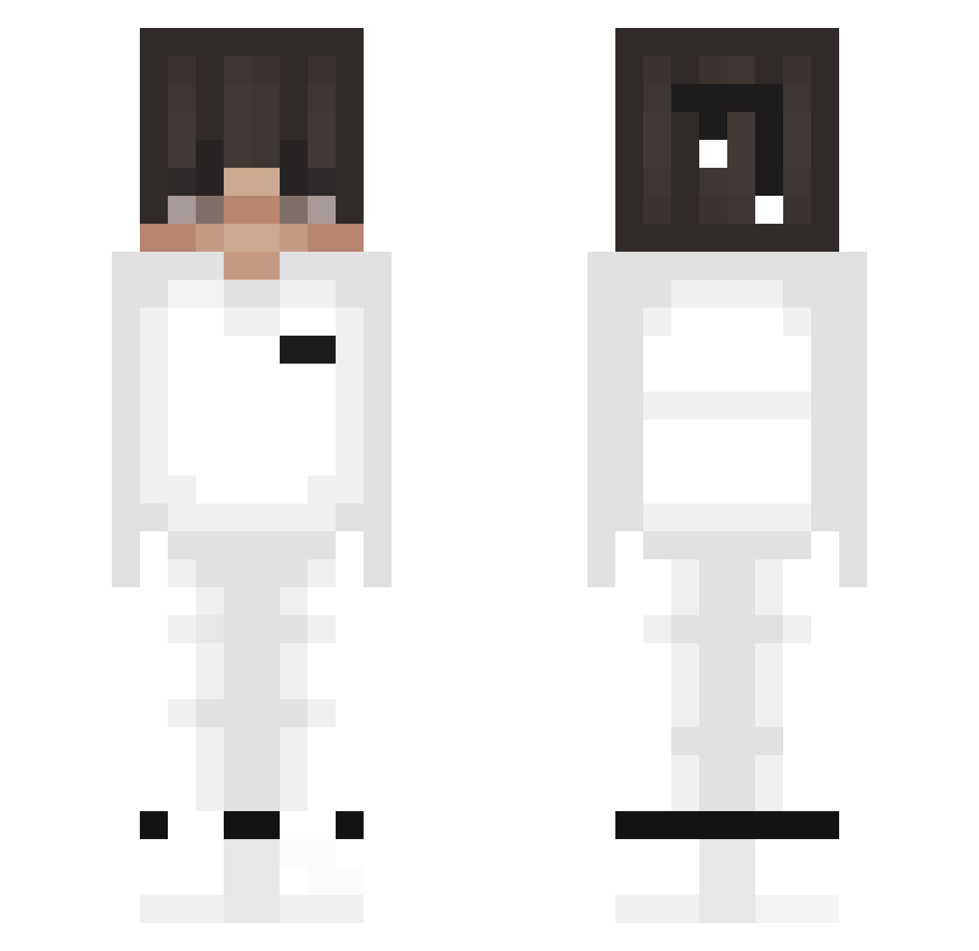 RichRich_Ufo361 Minecraft skin, front and back view