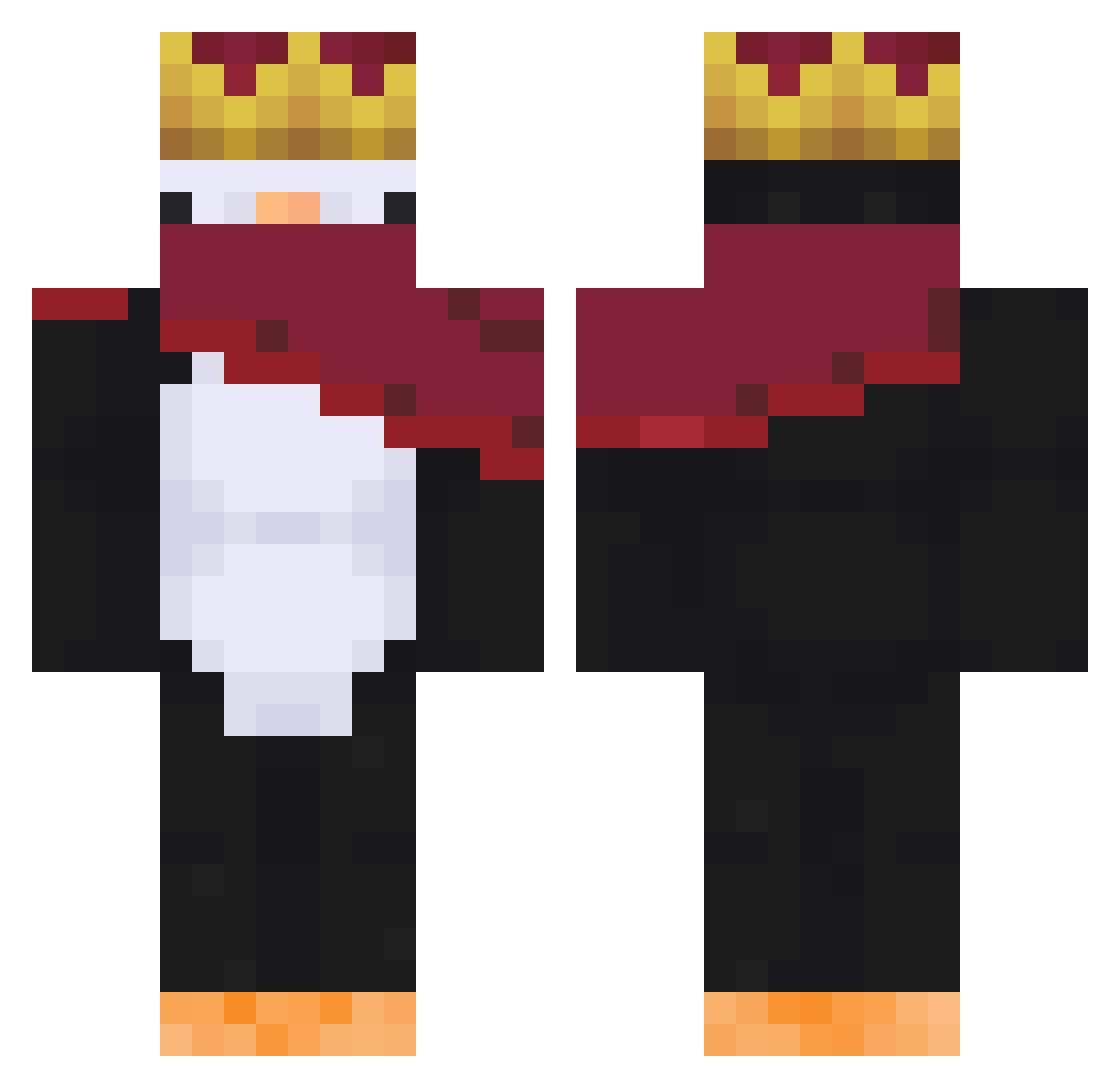 legoo323_ Minecraft skin, front and back view