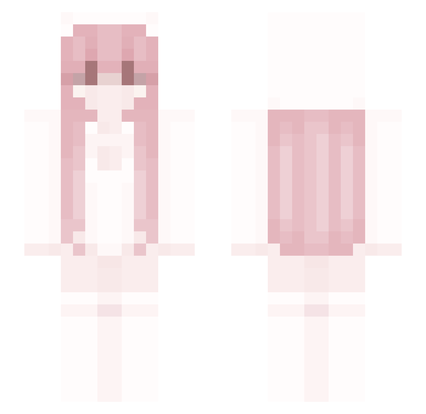 Trini_ Minecraft skin, front and back view
