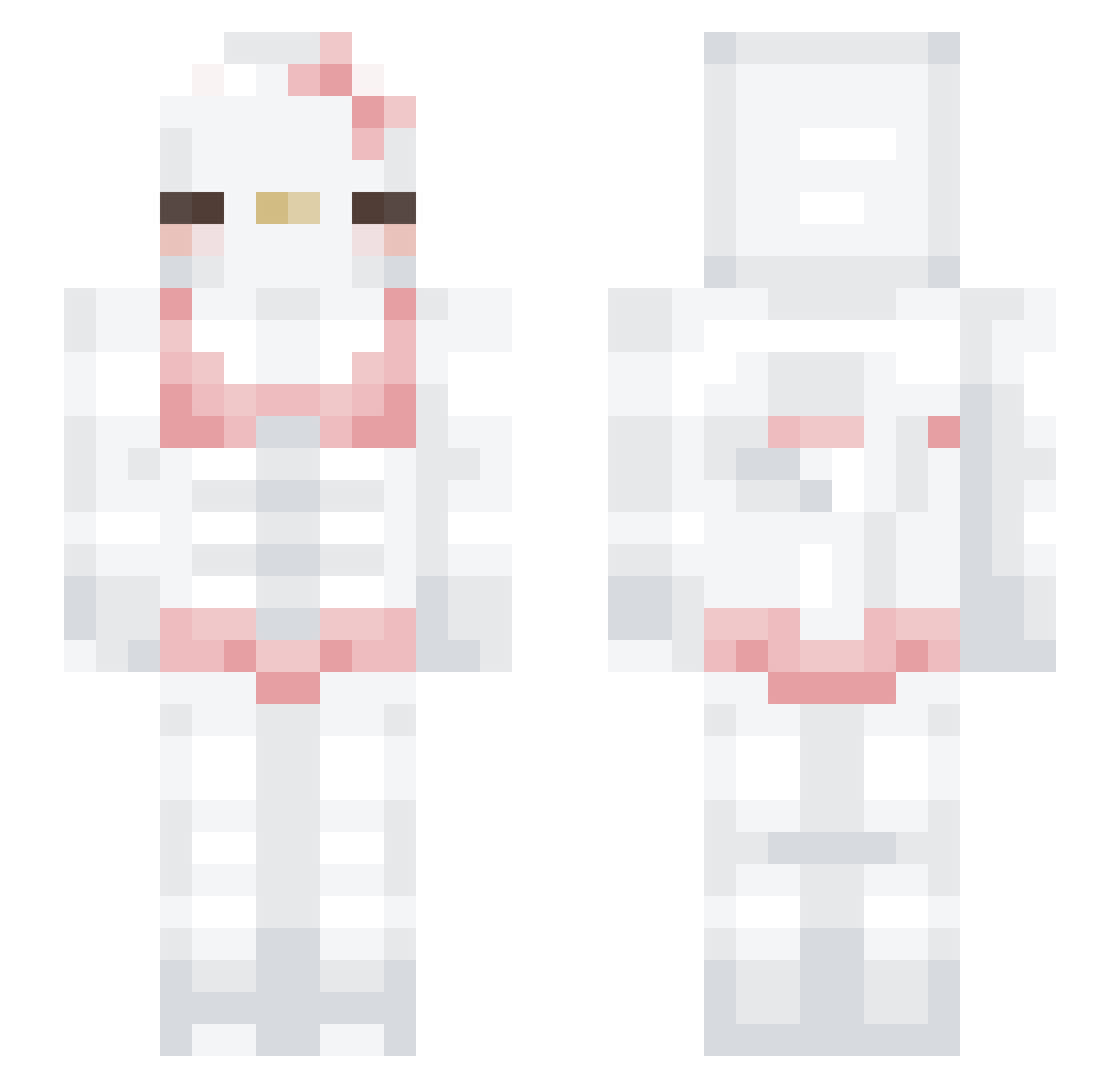 __NoNameC00l Minecraft skin, front and back view