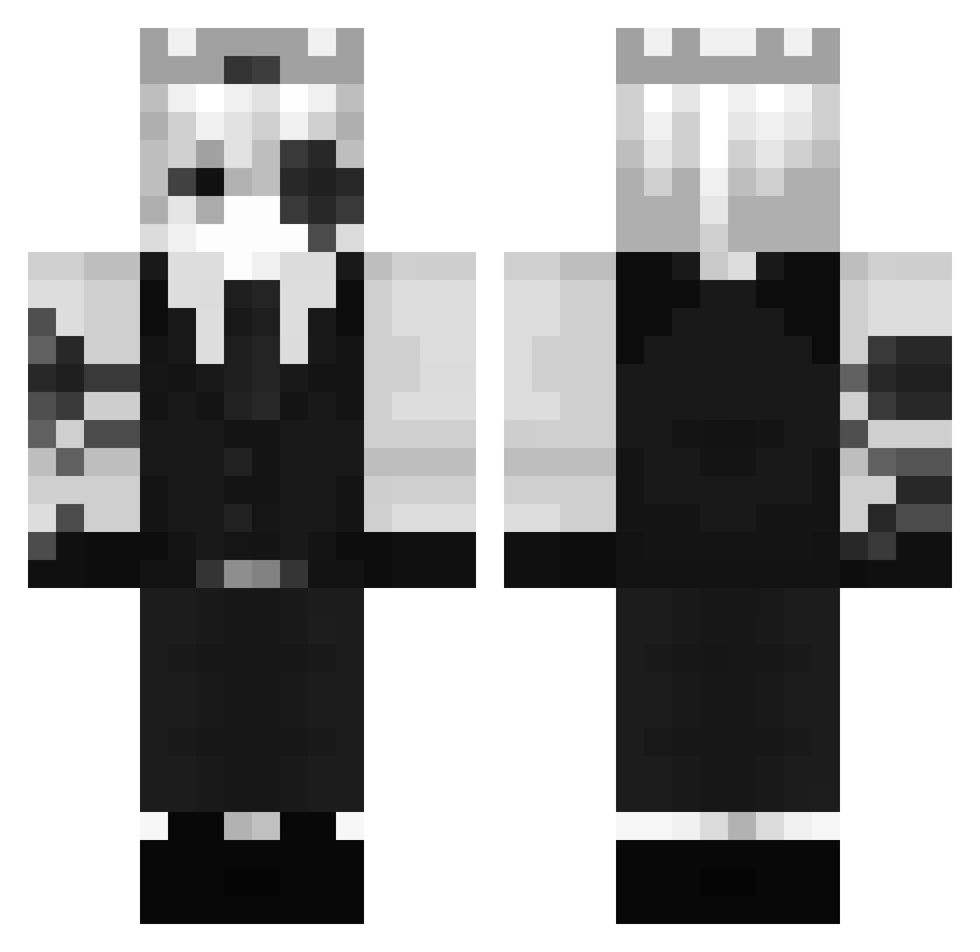 skeriks_ Minecraft skin, front and back view