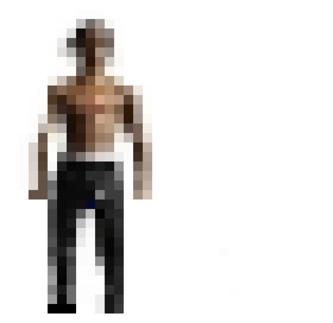 K0NATA Minecraft skin, front and back view