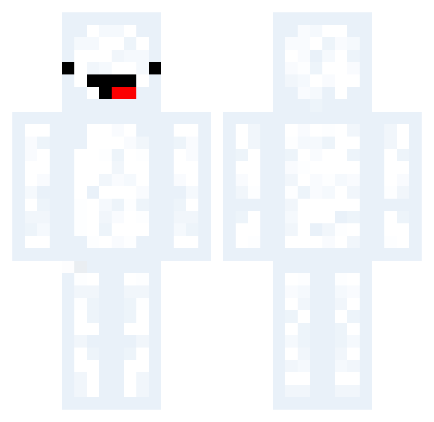 skeppys_sock Minecraft skin, front and back view