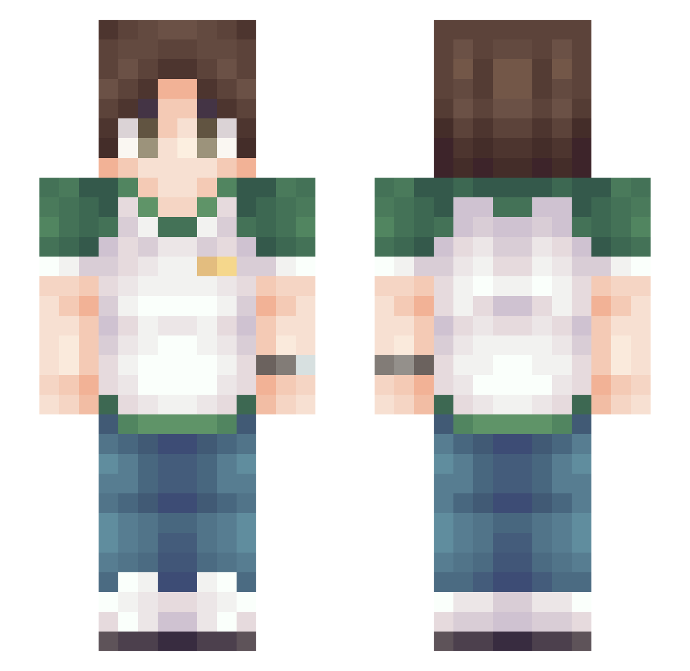 wfsp2005 Minecraft skin, front and back view