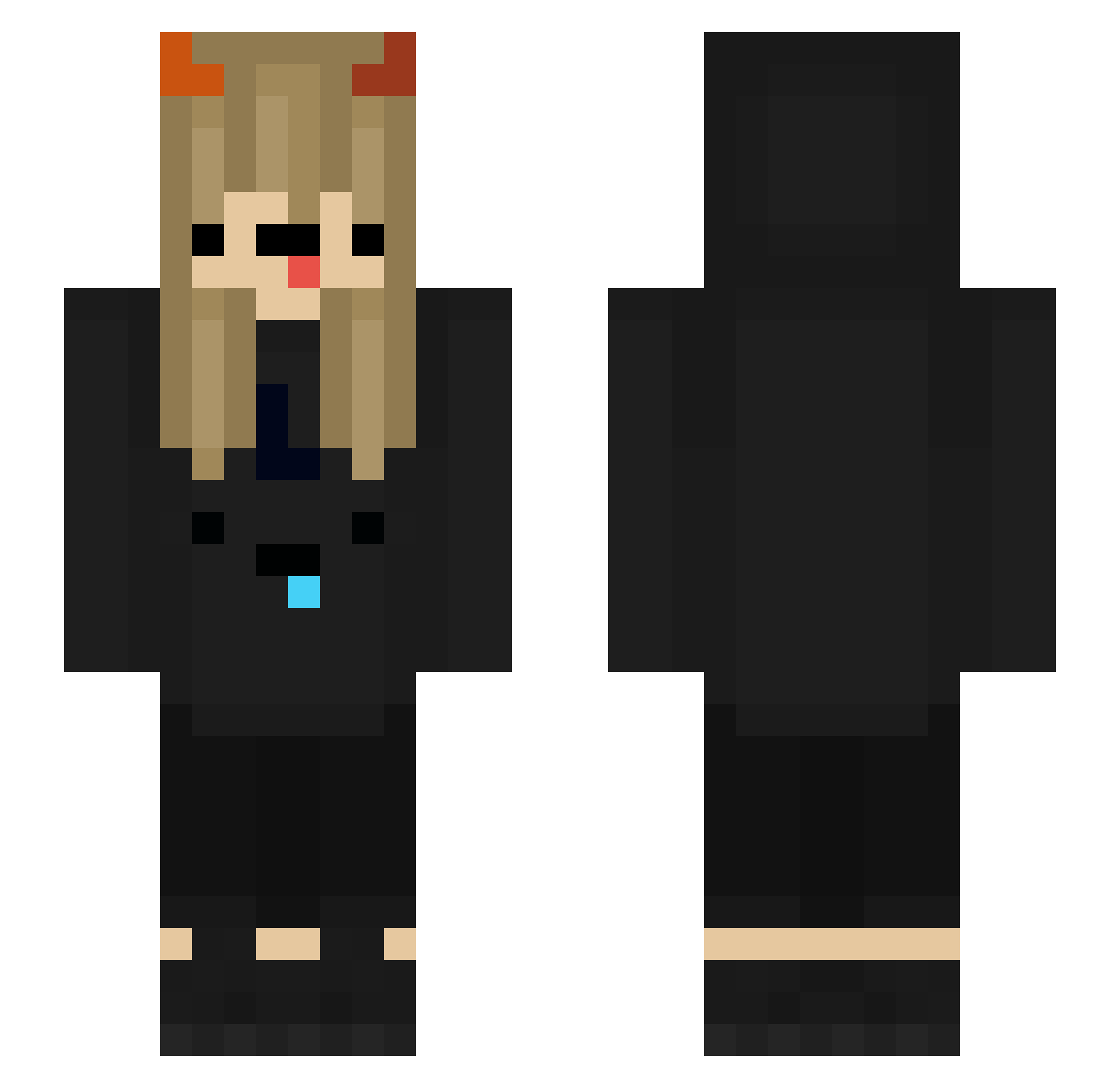g_rrichmond Minecraft skin, front and back view
