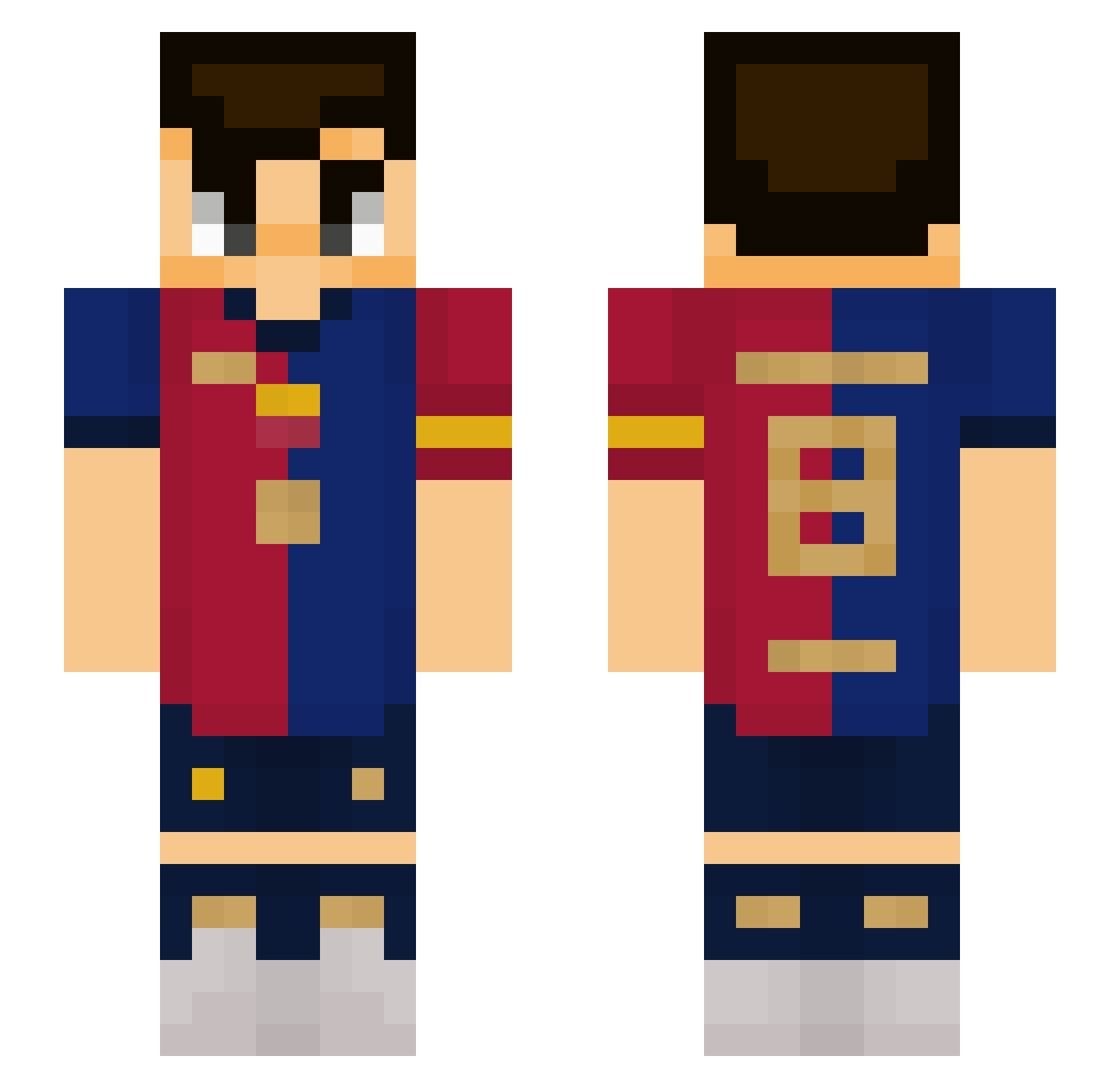 Will_McIntyre Minecraft skin, front and back view