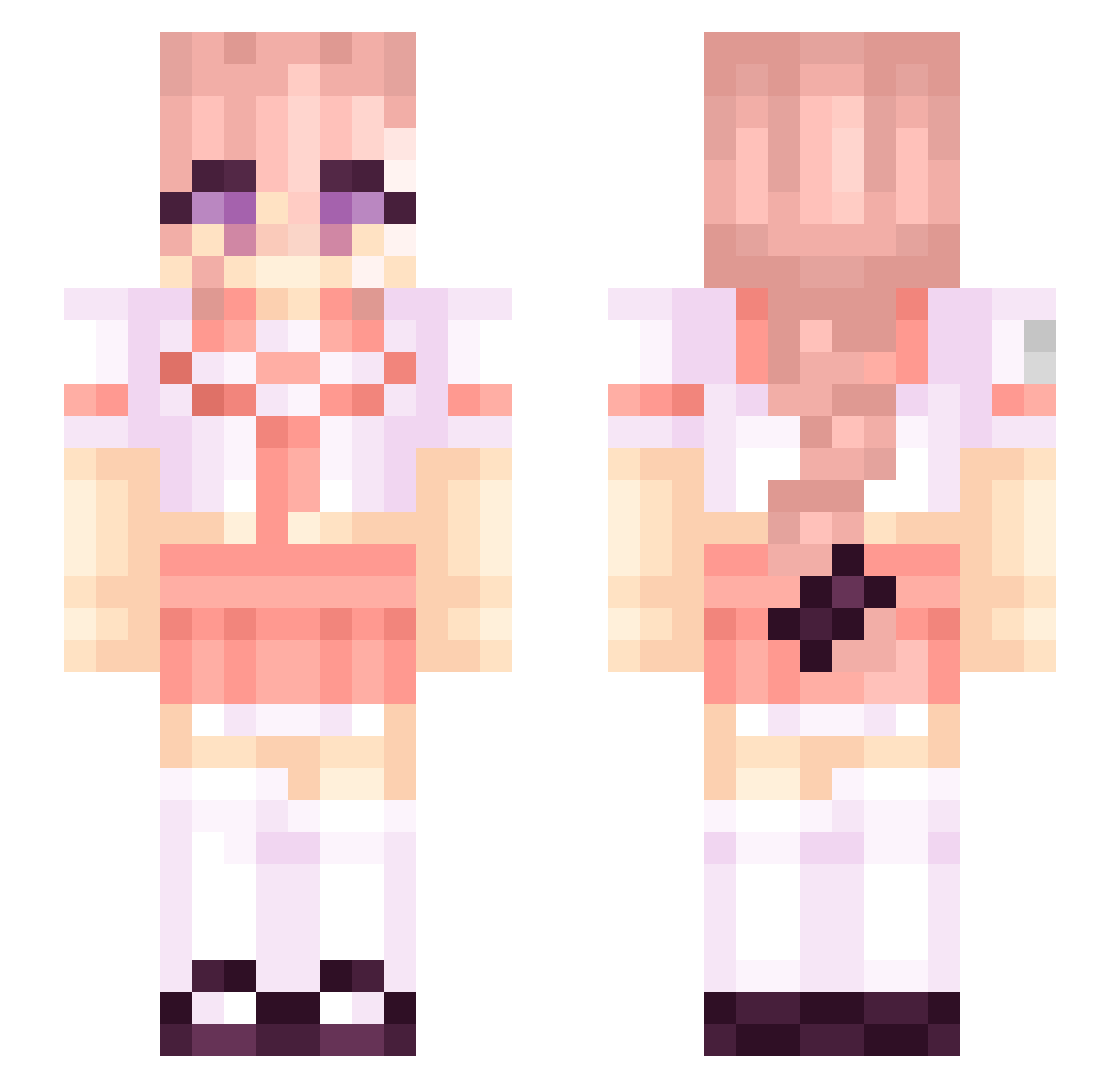 AtsushiPocky_ Minecraft skin, front and back view