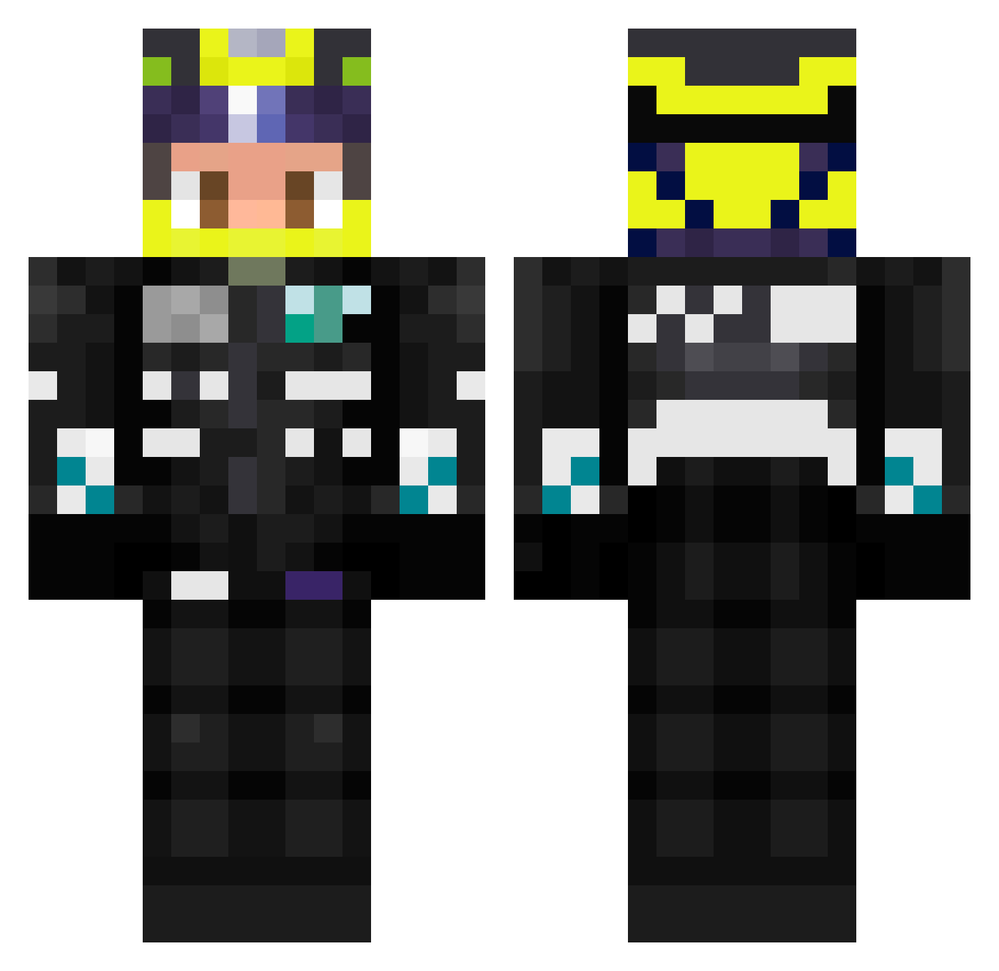 Enchiladas_1238 Minecraft skin, front and back view