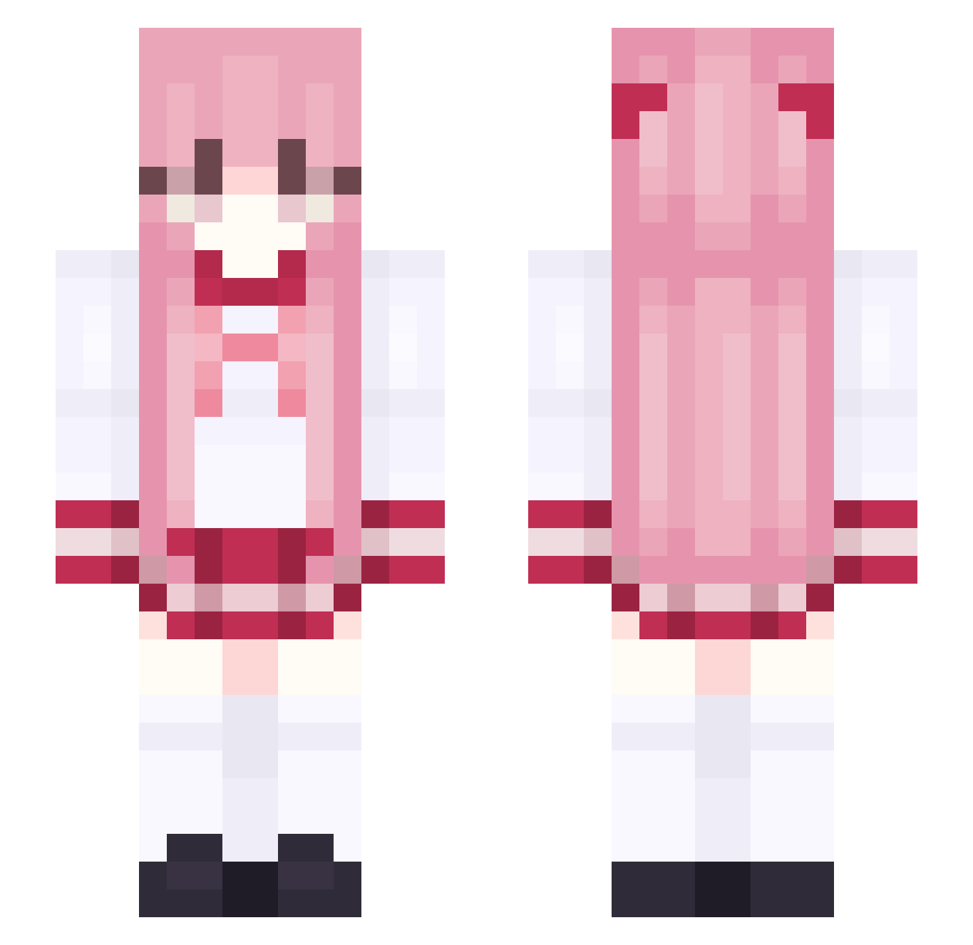 8dbs_ Minecraft skin, front and back view