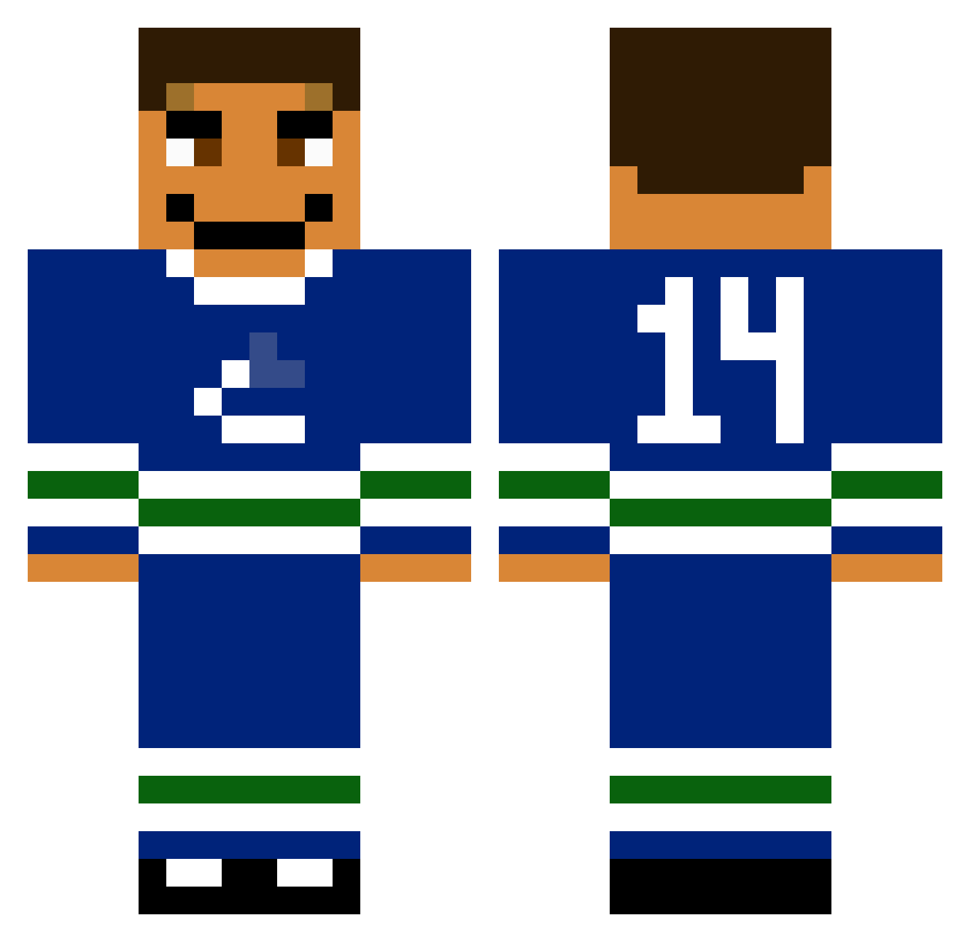 gabe_azn - vancouver canucks Minecraft skin