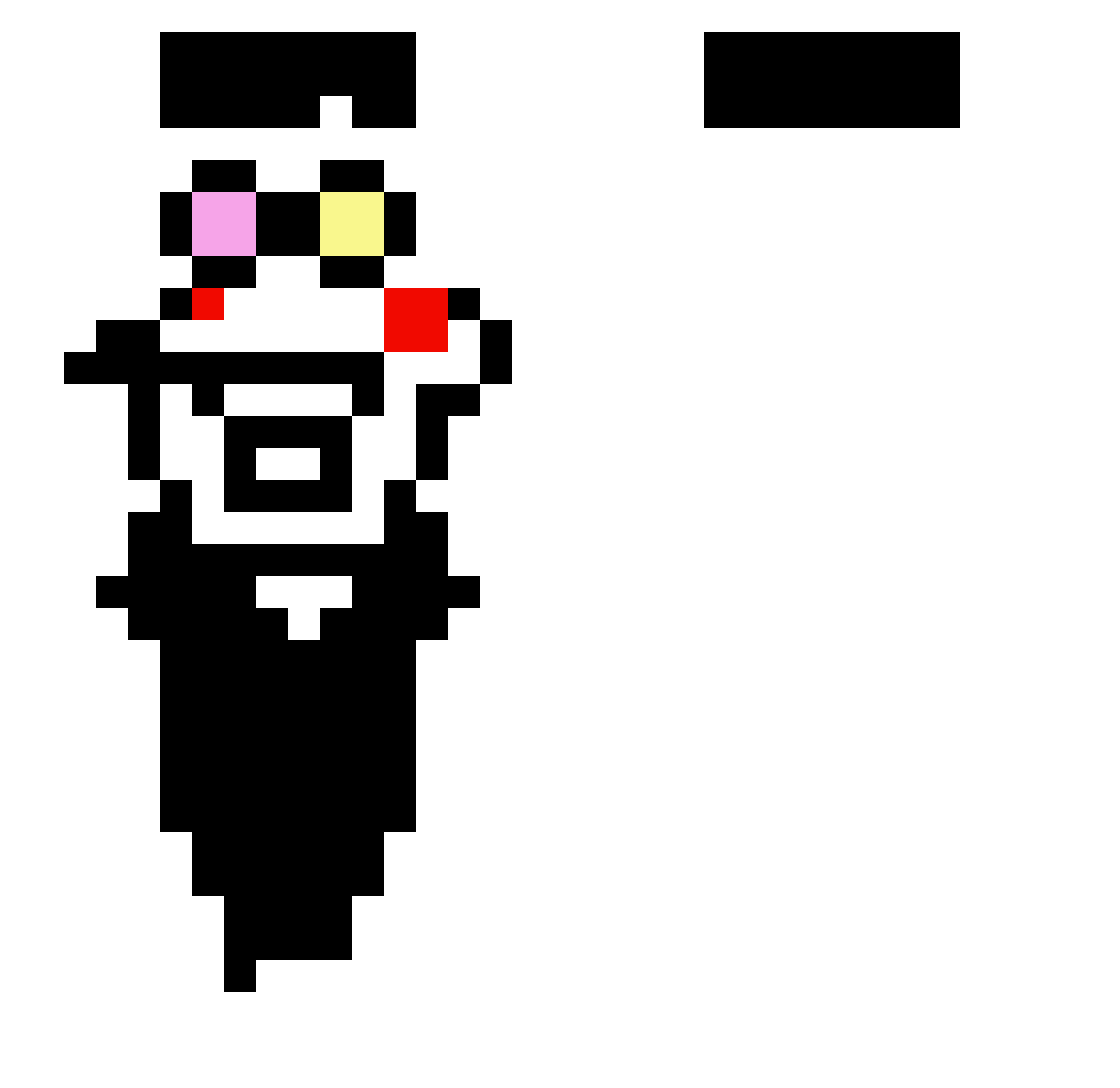 diamanj Minecraft skin, front and back view