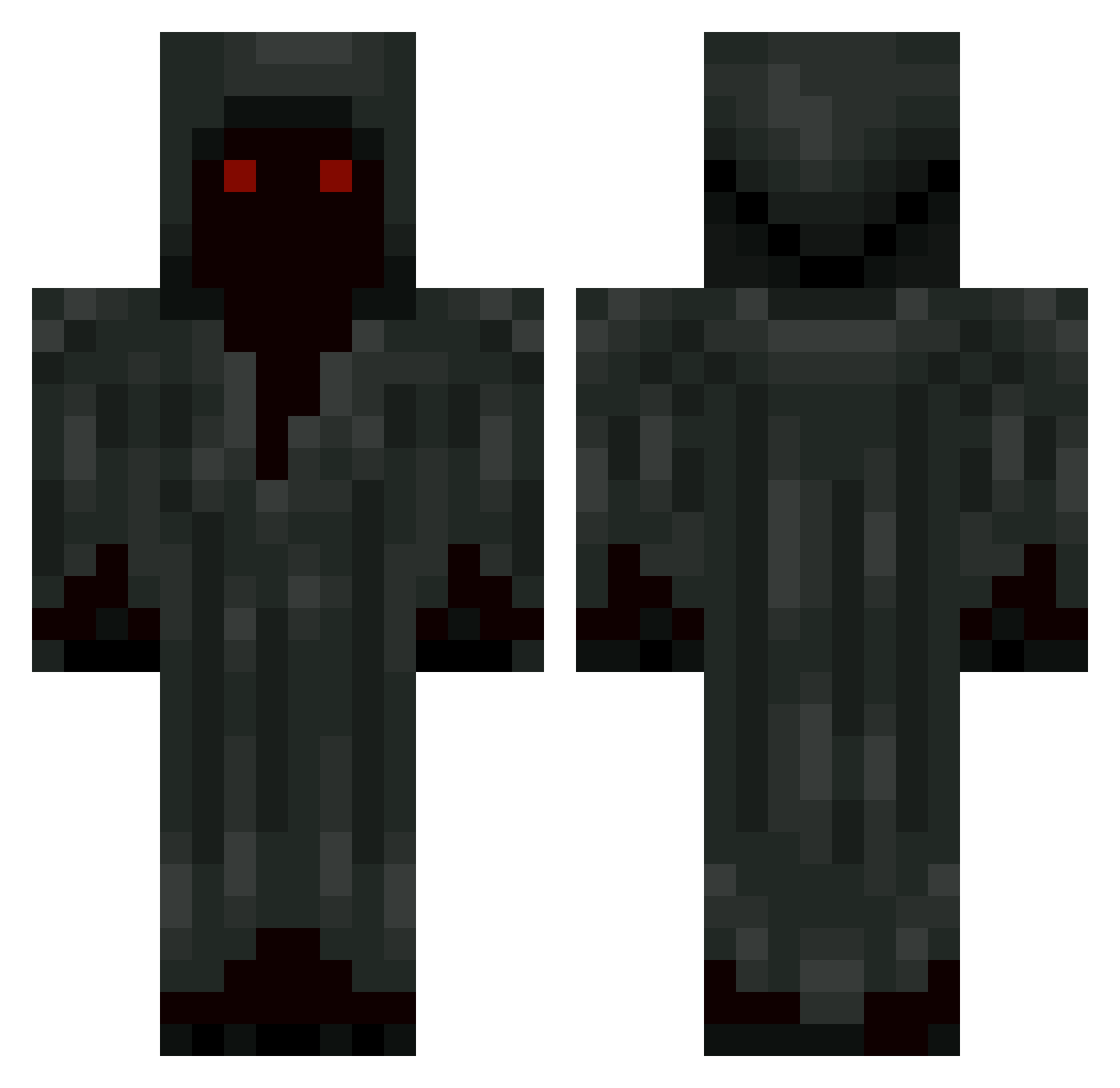 kobejobe Minecraft skin, front and back view