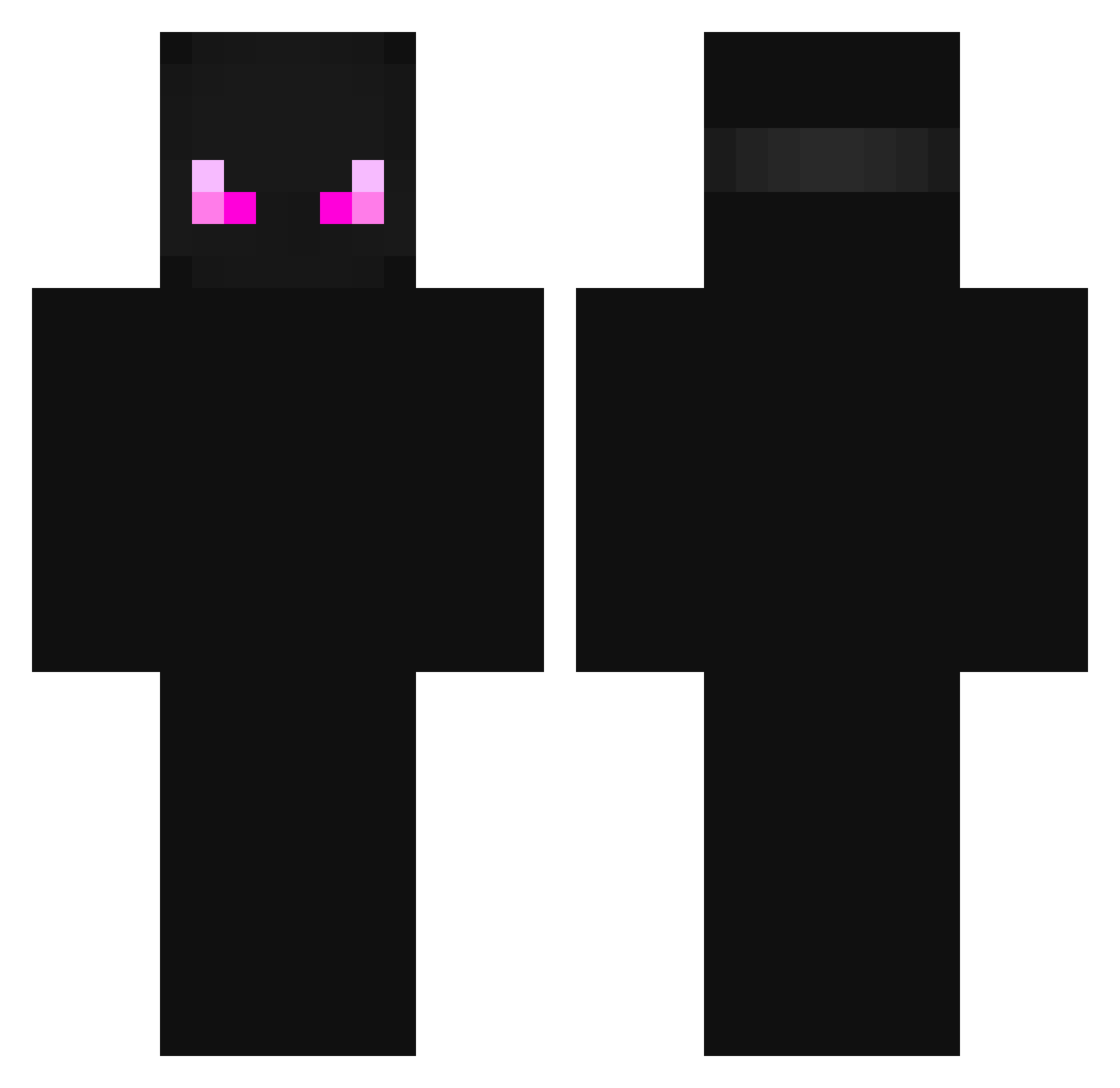 Dudefink2012 Minecraft skin, front and back view