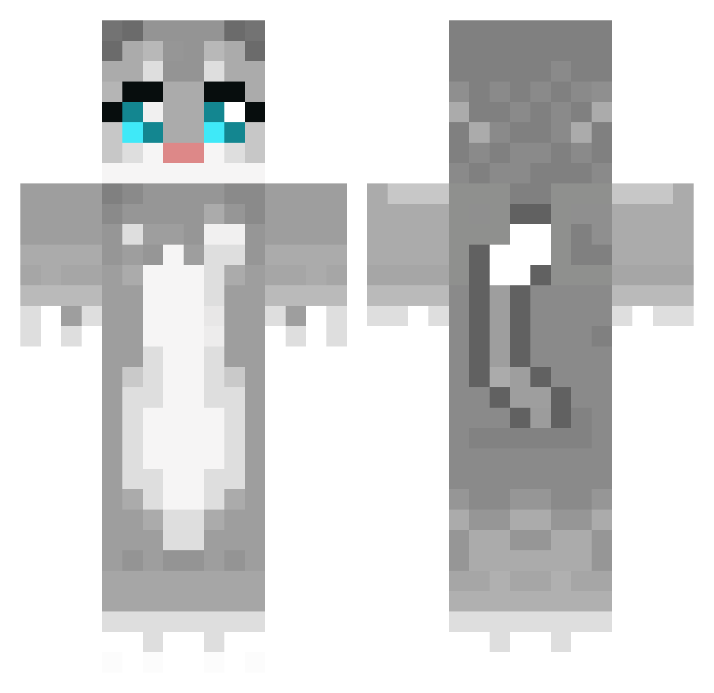 jjoacocapo Minecraft skin, front and back view
