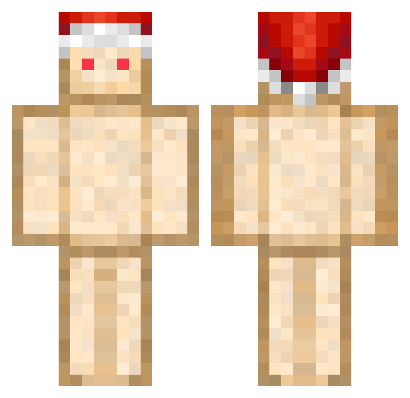 daniell47 Minecraft skin, front and back view