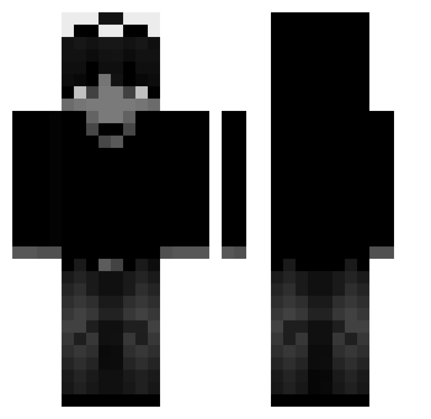 s_c3 Minecraft skin, front and back view