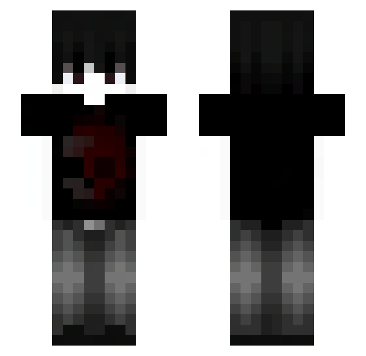 ackxl - edgy Minecraft skin
