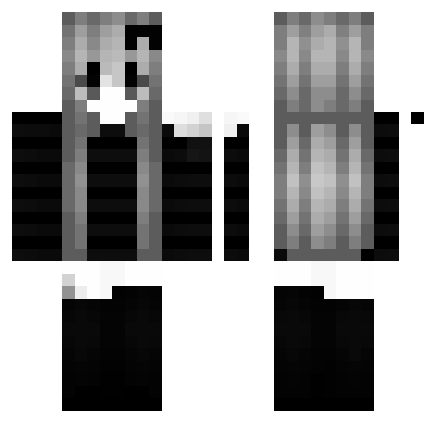 true_susa3378 Minecraft skin, front and back view