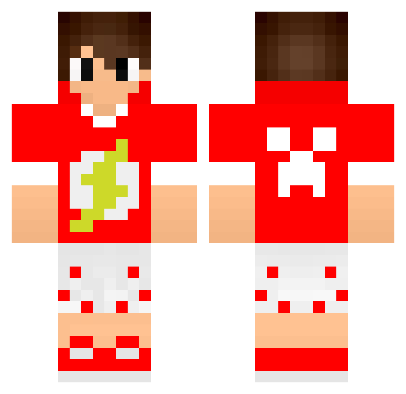 MIGUEL2025BOT Minecraft skin, front and back view