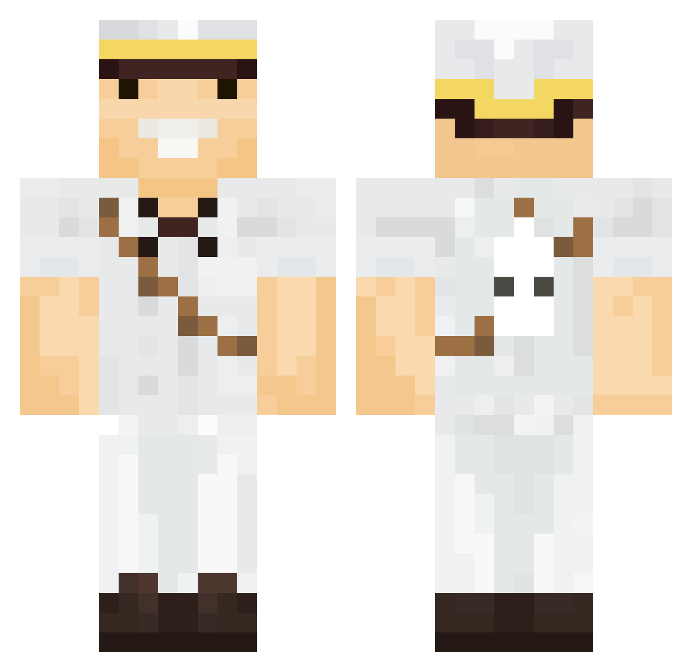 minicoopers1031 Minecraft skin, front and back view