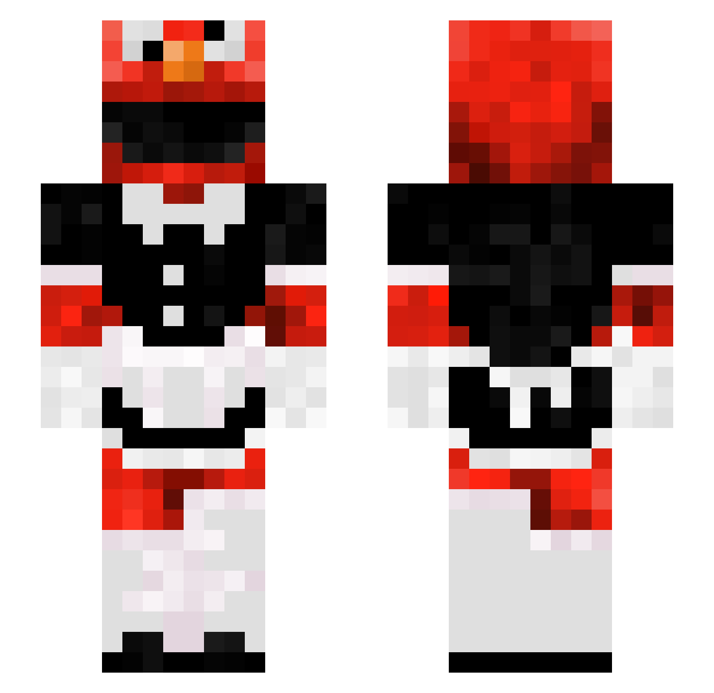 cxnthiaaa Minecraft skin, front and back view