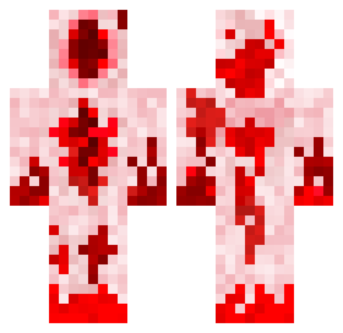 Avra_farming Minecraft skin, front and back view