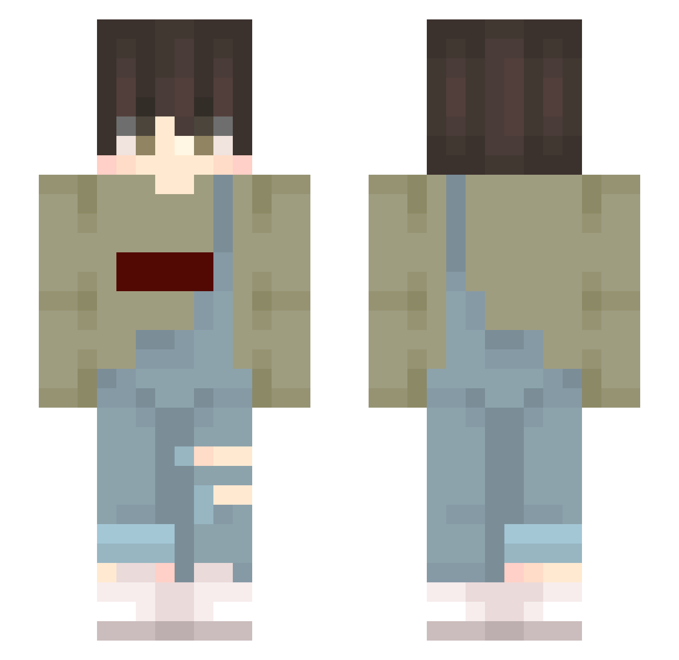 axel_fades Minecraft skin, front and back view