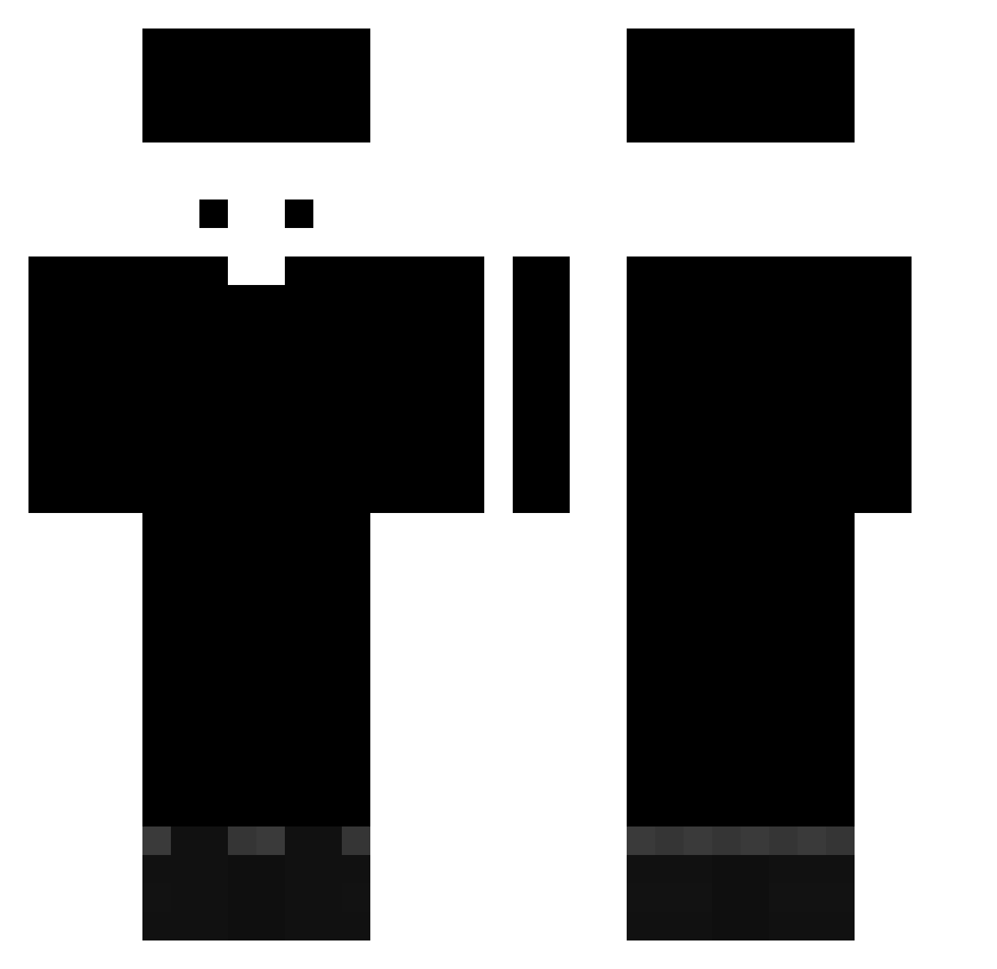Mauriciokasp Minecraft skin, front and back view