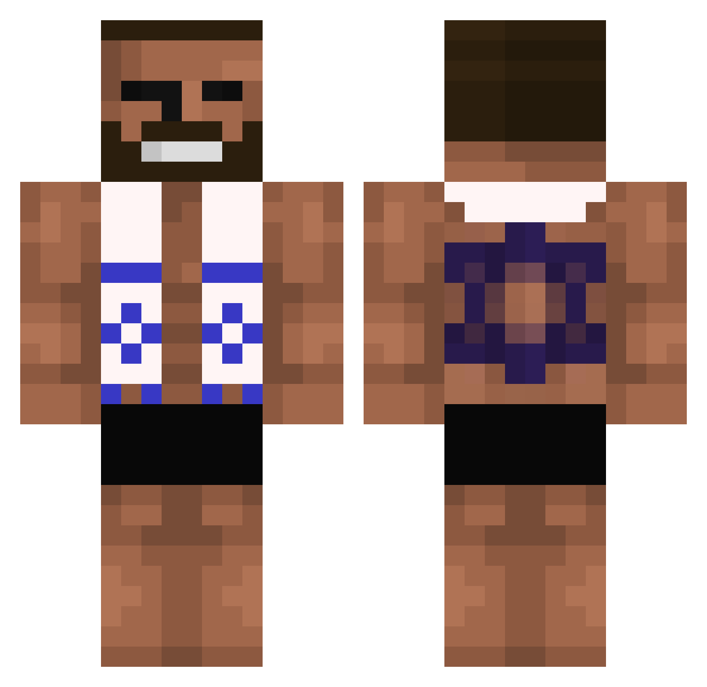 TWITCH_LAIO Minecraft skin, front and back view