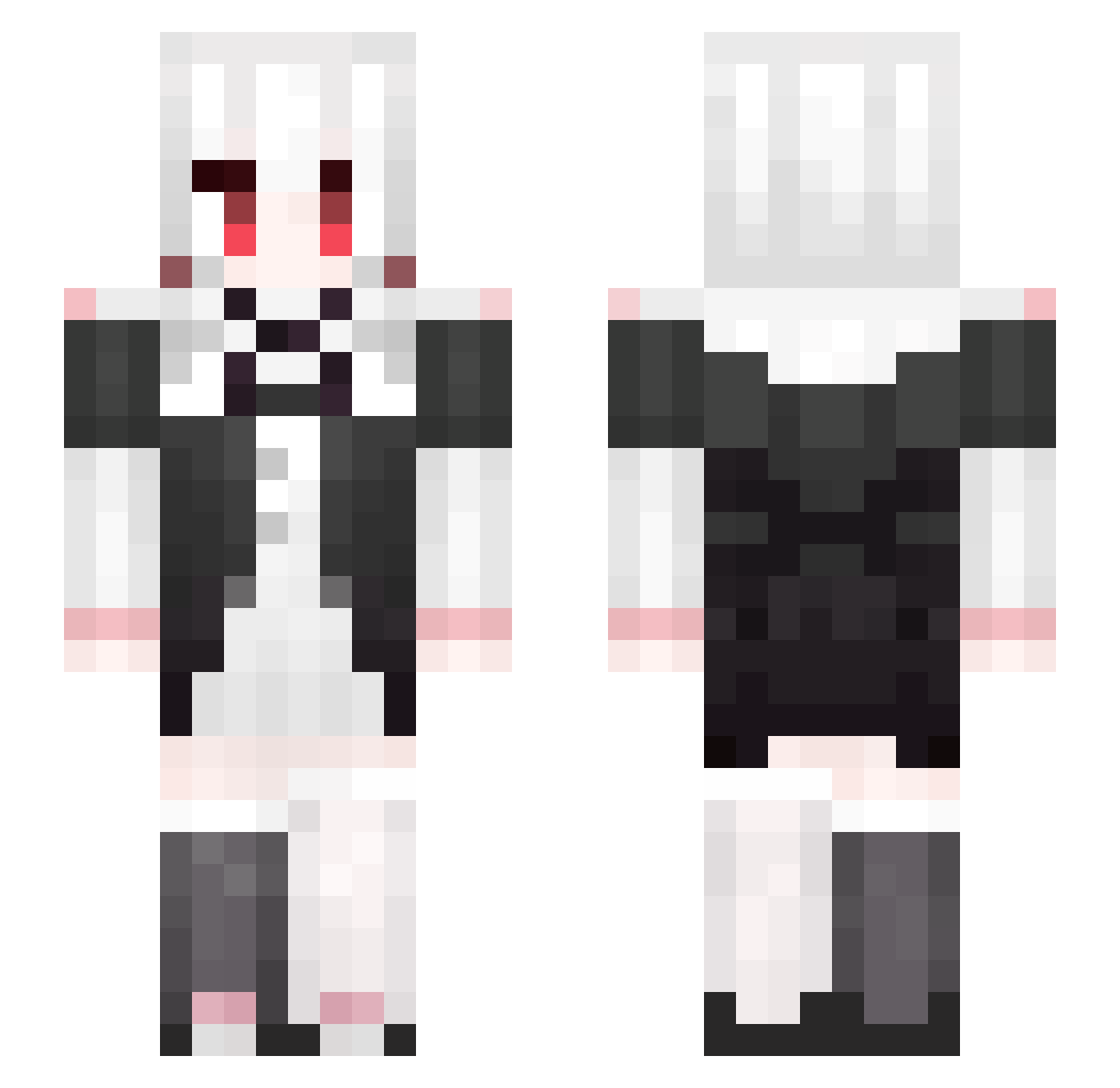 moyu177 Minecraft skin, front and back view