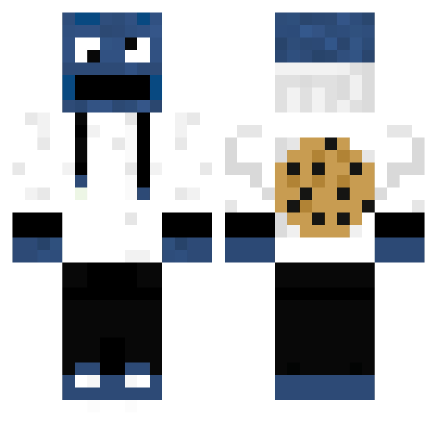 CoenGames12 Minecraft skin, front and back view