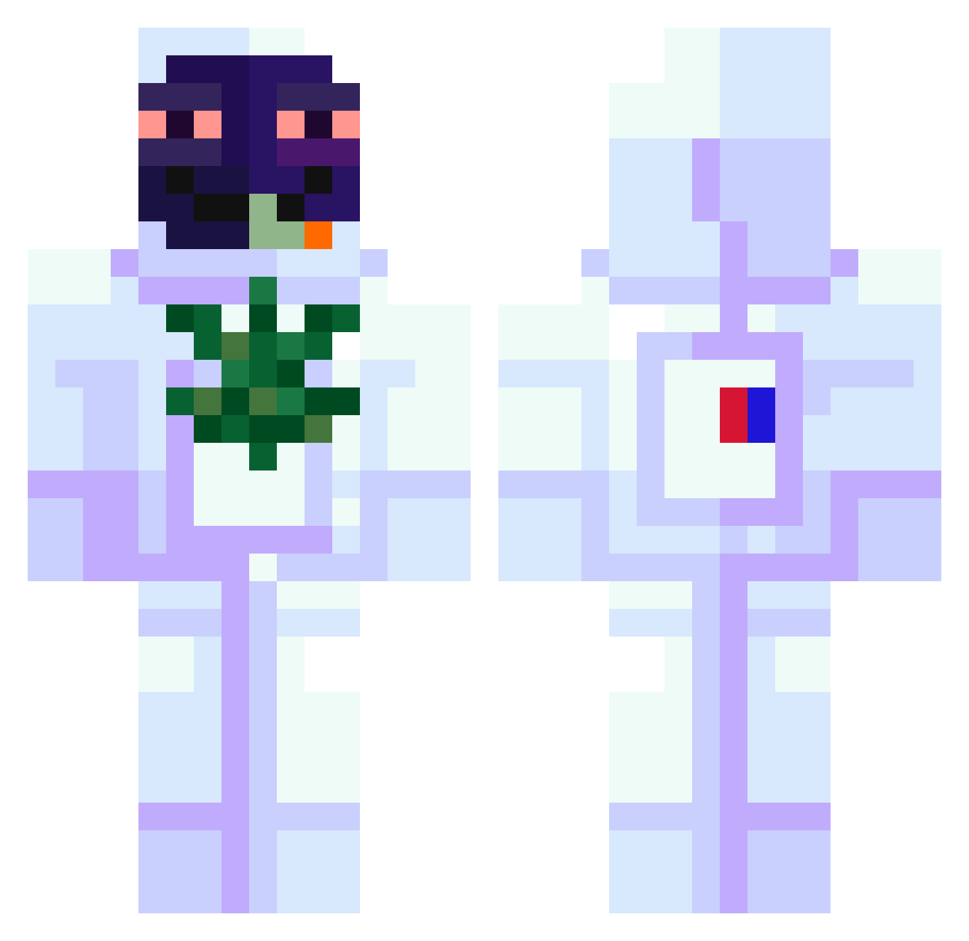 jan_kot Minecraft skin, front and back view
